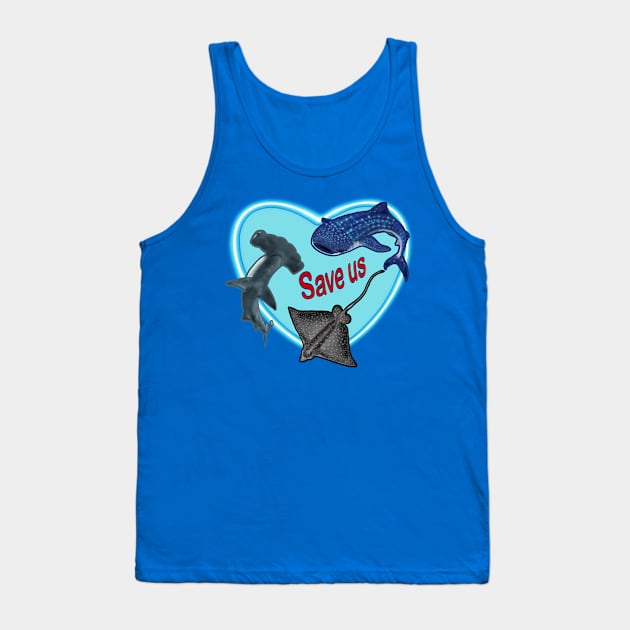 Save the animals Tank Top by Keatos